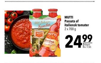 Mutti passata af italiensk tomater