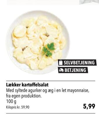 Citti Lækker kartoffelsalat tilbud