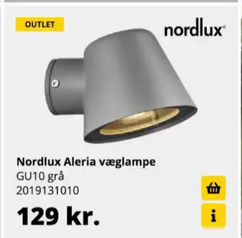 Aleria væglampe