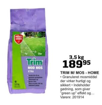 Trim mosfjernermiddel