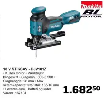 Makita stiksav