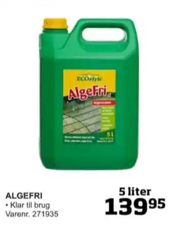 Algefri algemiddel