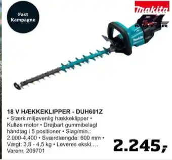 Bygma Makita hækkeklipper tilbud