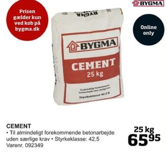 Bygma cement