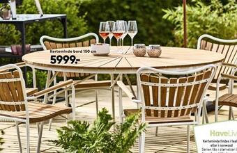 Bilka Kerteminde bord 150 cm tilbud