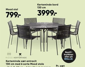 Bilka Mood stol tilbud