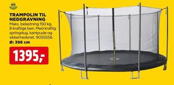 jem & fix Trampolin til nedgravning tilbud