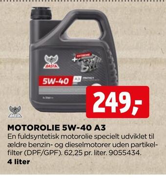 jem & fix Motorolie 5w-40 a3 tilbud