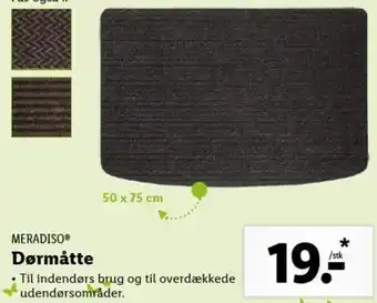 Meradiso Dørmåtte