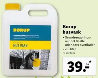 Borup Husvask 2.5 Liter