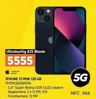 Power Iphone 13 mini 128 gb tilbud