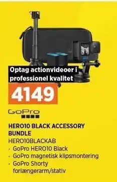 Gopro hero10 black accessory bundle