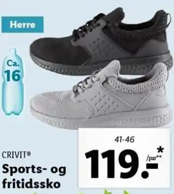 Crivit Sports- ogfritidssko 41-46