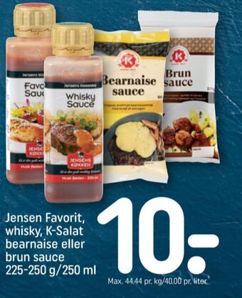 REMA 1000 Jensens køkken sauce flydende tilbud