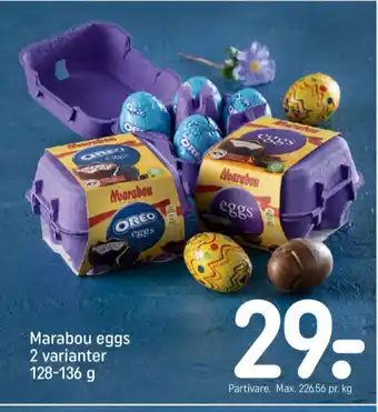REMA 1000 Marabou chokoladeæg tilbud