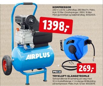 jem & fix Airplus kompressor tilbud
