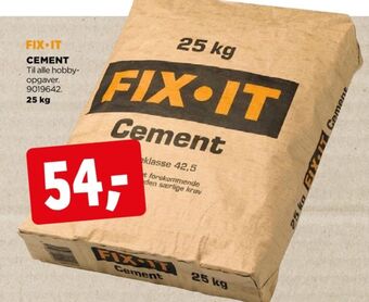 jem & fix Fix-it cement tilbud