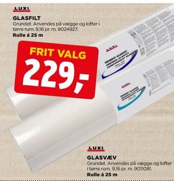 Luxi glasfilt
