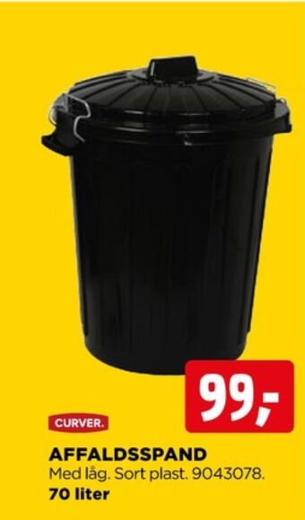jem & fix Curver affaldsspand tilbud