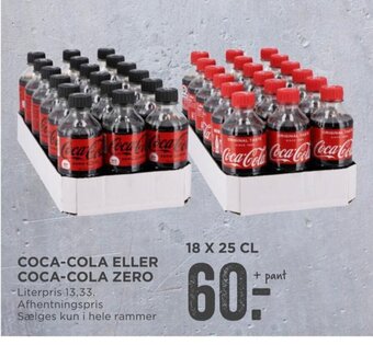 MENY Coca-Cola eller Coca-Cola Zero tilbud