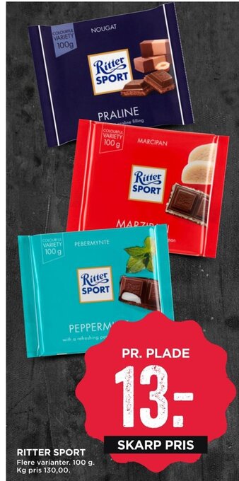 MENY Ritter Sport tilbud