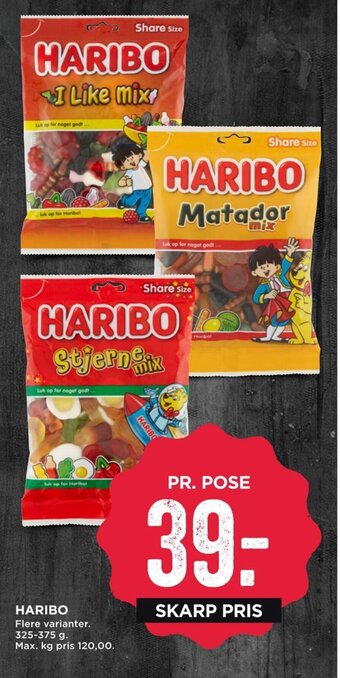 MENY Haribo tilbud