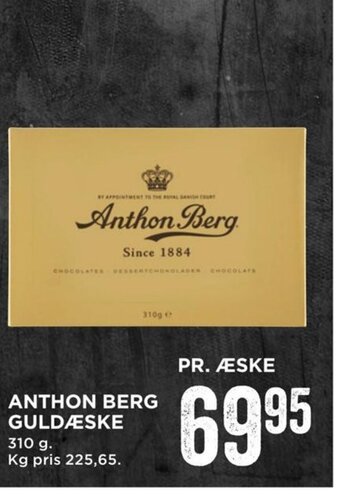 MENY Anthon Berg Guldæske tilbud