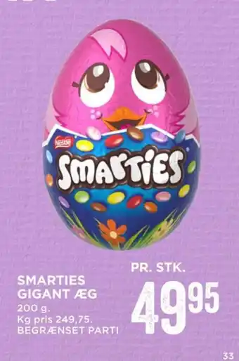 MENY Smarties Gigant Æg tilbud