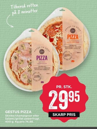 MENY Gestus Pizza tilbud