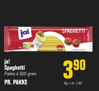 Otto Duborg ja! Spaghetti tilbud