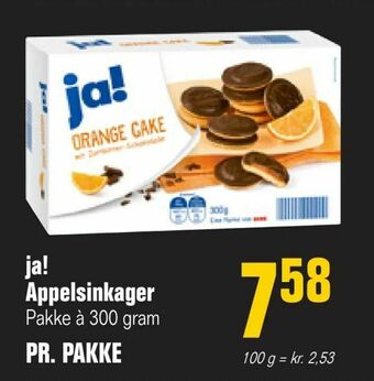 Otto Duborg ja! Appelsinkager tilbud
