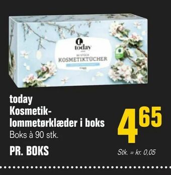 Otto Duborg today Kosmetik lommetørklæder tilbud