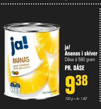 Otto Duborg ja! Ananas i skiver tilbud