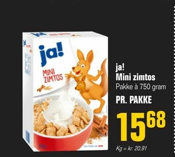 Otto Duborg ja! Mini zimtos tilbud