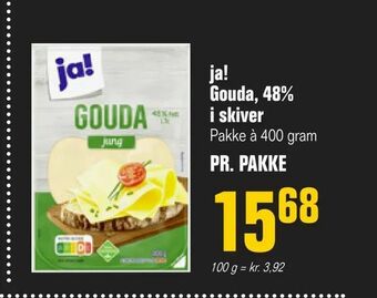 Otto Duborg ja! Gouda, 48% i skiver tilbud