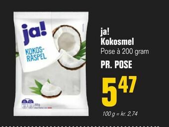 Otto Duborg ja! Kokosmel tilbud