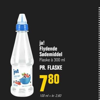 Otto Duborg ja! Flydende Sødemiddel tilbud