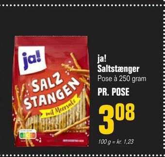 Otto Duborg ja! Saltstænger tilbud