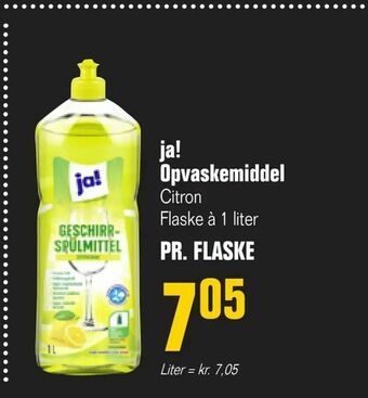 Otto Duborg ja! Opvaskemiddel tilbud