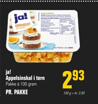 Poetzsch Padborg ja! Appelsinskal i tern tilbud