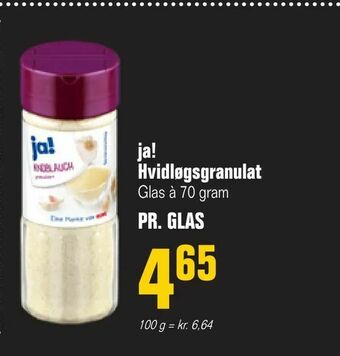 Poetzsch Padborg ja! Hvidløgsgranulat tilbud