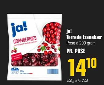 Poetzsch Padborg ja! Tørrede tranebær tilbud