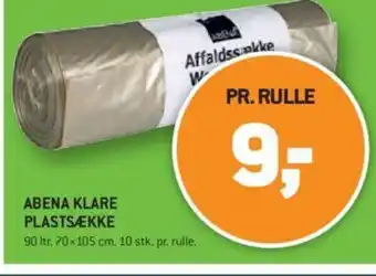 XL-BYG Abena Klare Plastsække tilbud