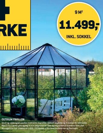 XL-BYG Outrium Pavillon tilbud
