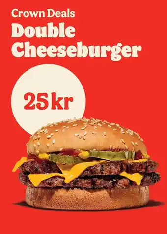 Double cheeseburger
