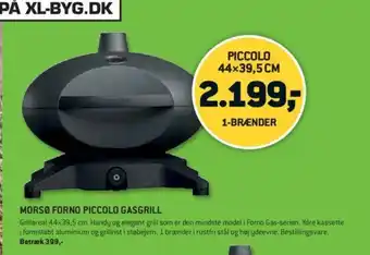 XL-BYG Morsø Forno Piccolo Gasgrill tilbud