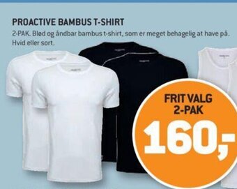 XL-BYG Proactive Bambus T-Shirt tilbud