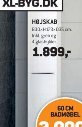 XL-BYG Højskab tilbud