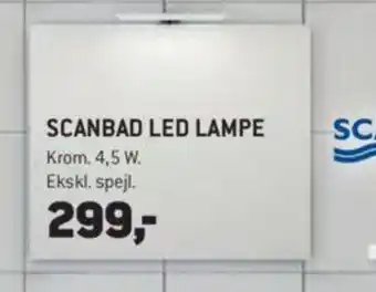 XL-BYG Scanbad Led Lampe tilbud