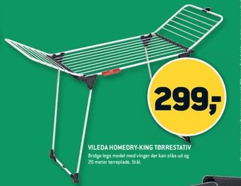 XL-BYG Vileda Homedry-King Tørrestativ tilbud